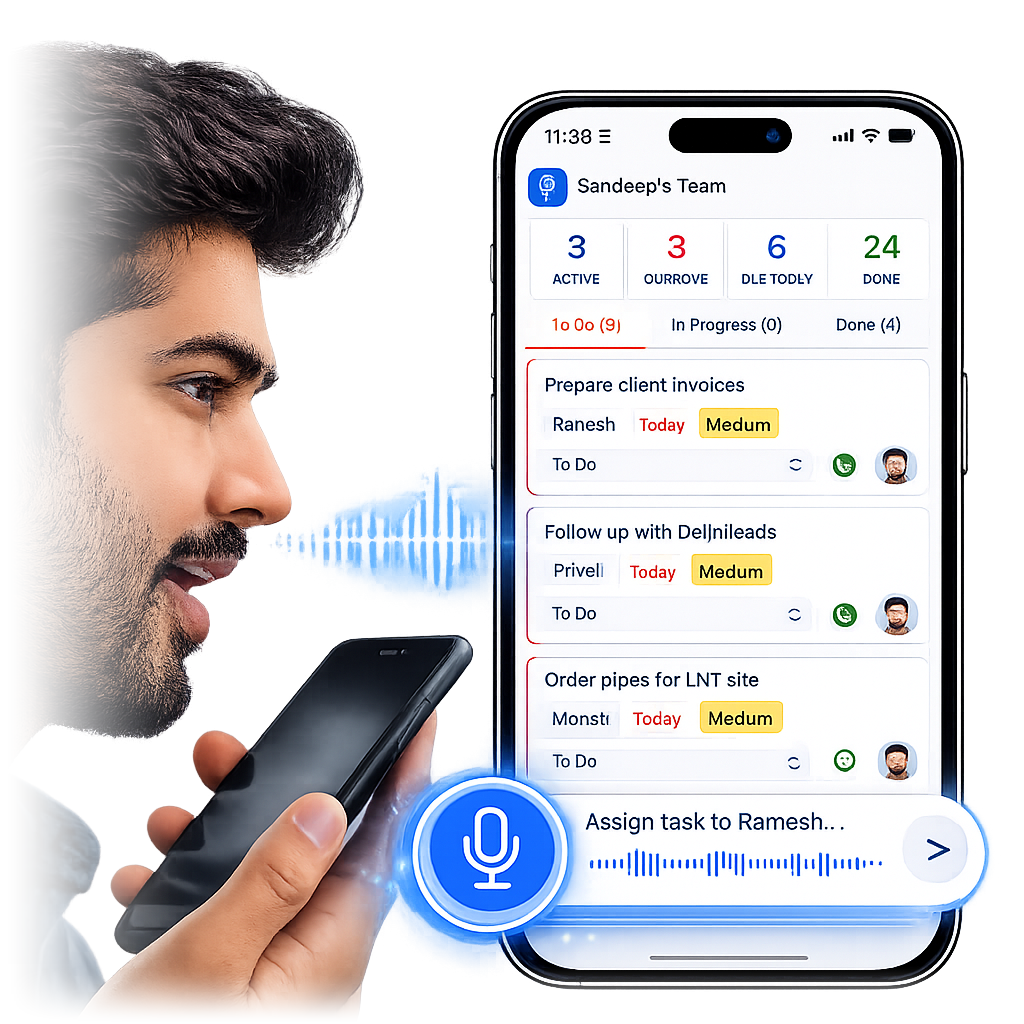 VoiceAssign Mobile App